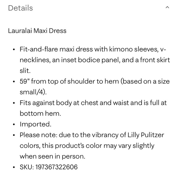 Lilly Pulitzer Lauralai Maxi Dress - Picture 5 of 6